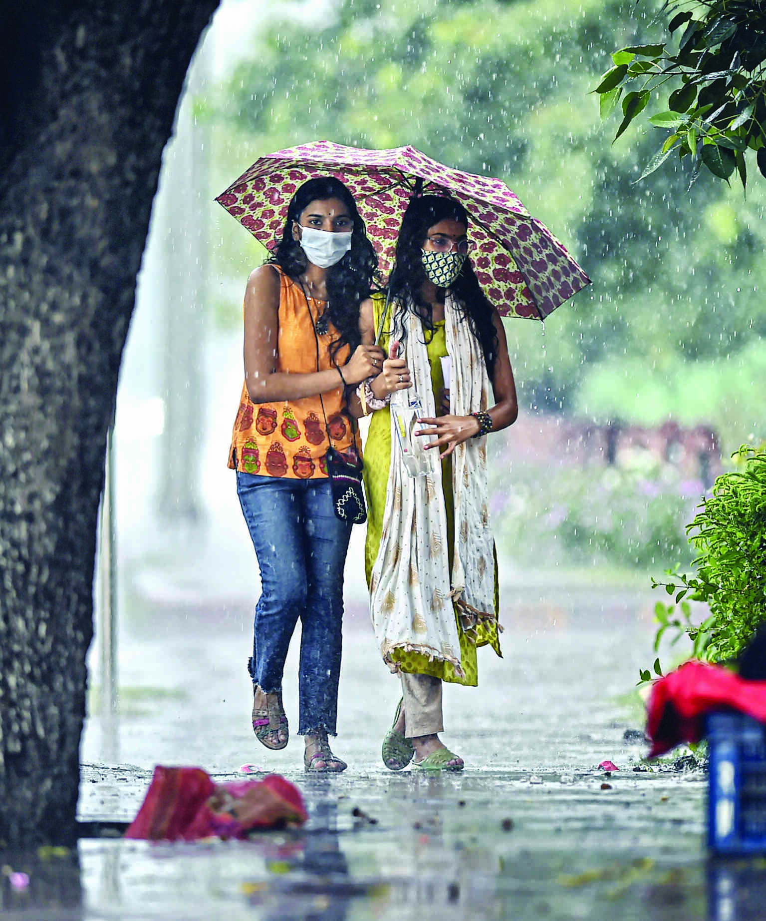 Rain gives respite from sultry weather Rain gives respite from sultry weather