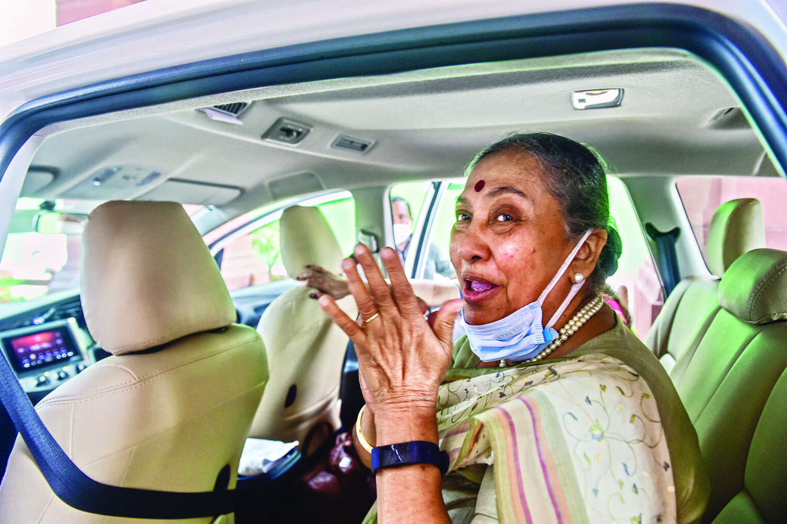 V-P polls: Margaret Alva files nomination papers