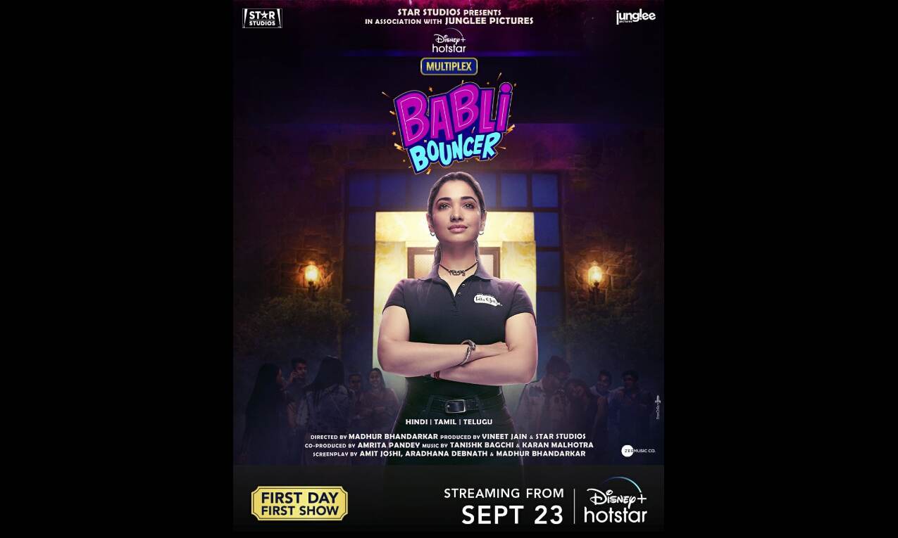 Babli Bouncer to release on Disney+ Hotstar in September Babli Bouncer to release on Disney+ Hotstar in September