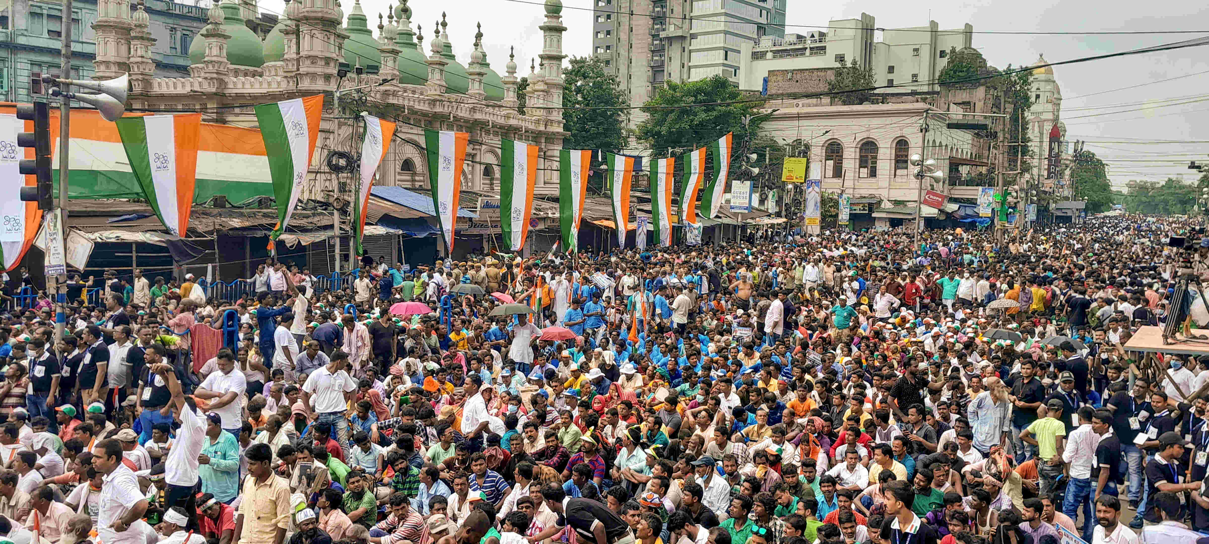 Huge gathering for TMCs Martyrs Day rally Huge gathering for TMCs Martyrs Day rally