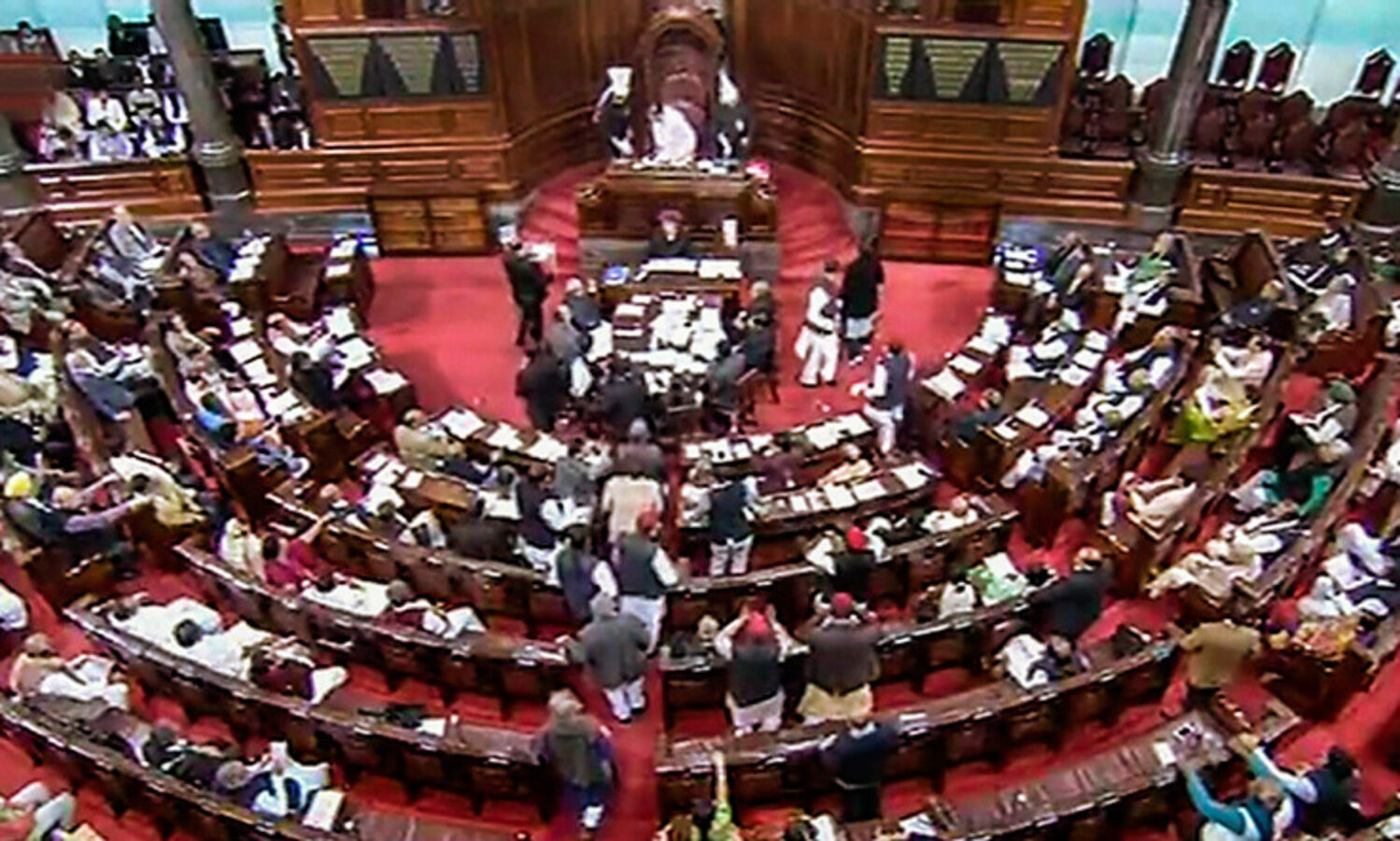 Rajya Sabha proceedings adjourned till noon