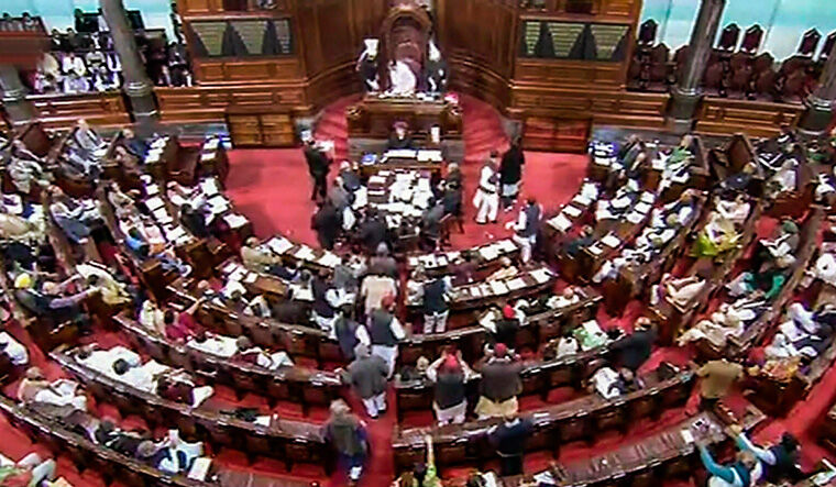 Rajya Sabha proceedings adjourned till noon Rajya Sabha proceedings adjourned till noon