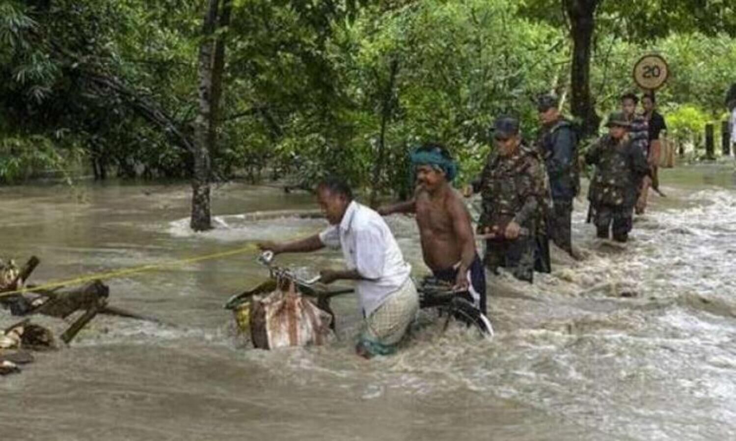 Flood situation in Assam improves; 10,000 remain affected
