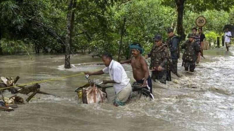 Flood situation in Assam improves; 10,000 remain affected
