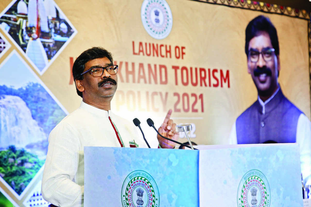 Jkhand CM Soren launches states new tourism policy