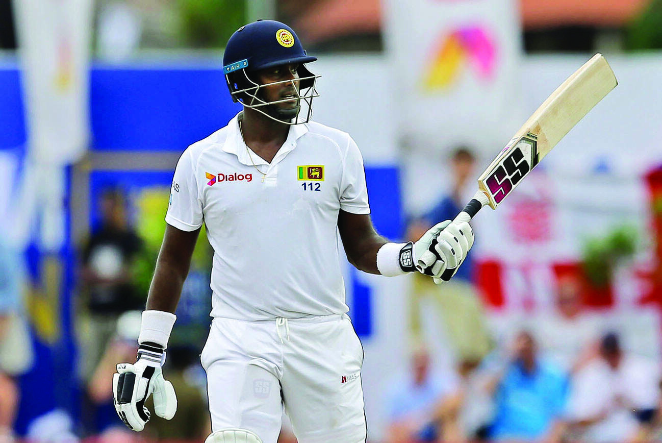Mathews to become only sixth Sri Lankan to reach 100 tests