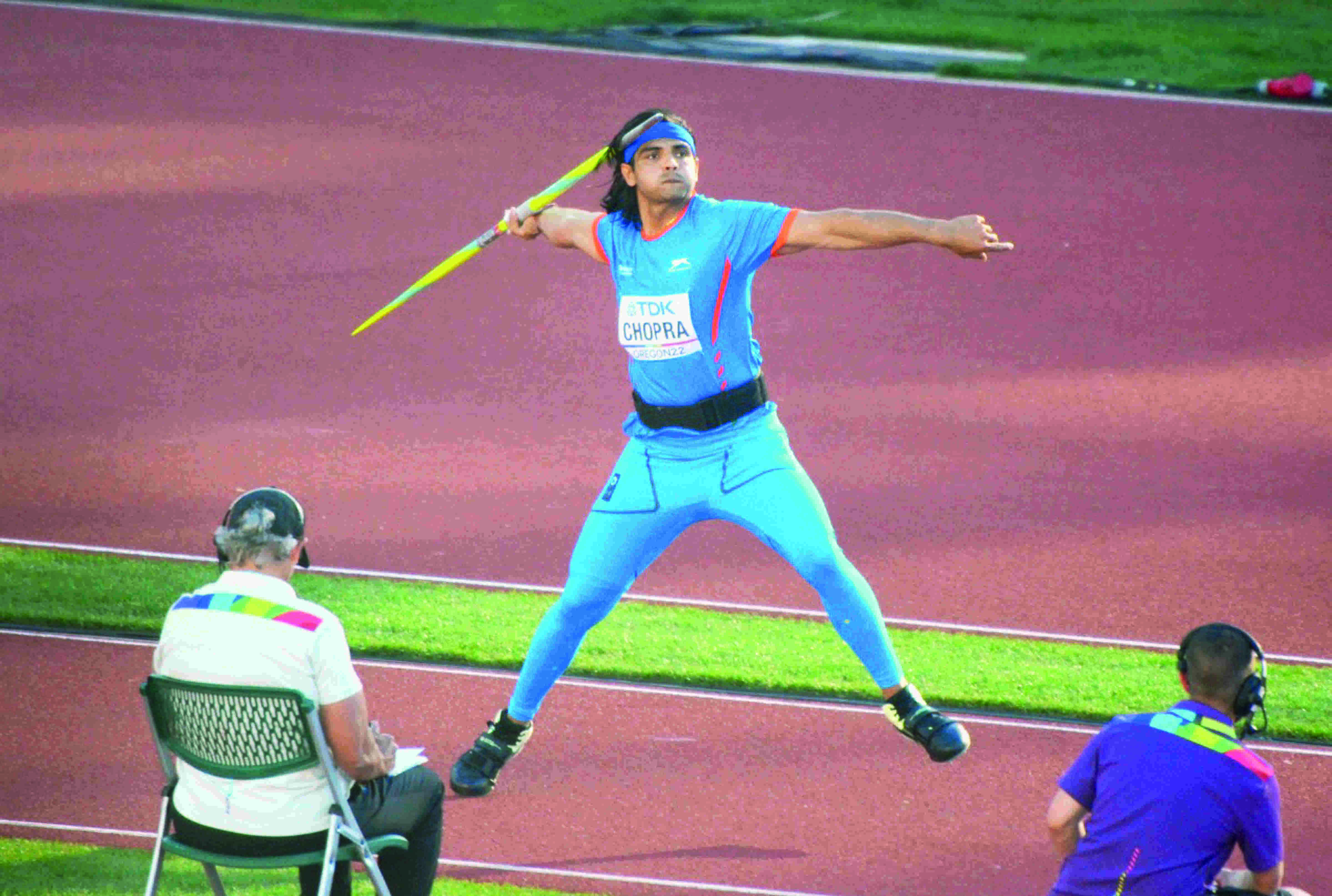 I will take it, says Neeraj Chopra I will take it, says Neeraj Chopra