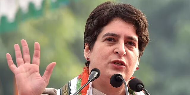 Priyanka Gandhi slams Delhi govt over termination of Anganwadi workers
