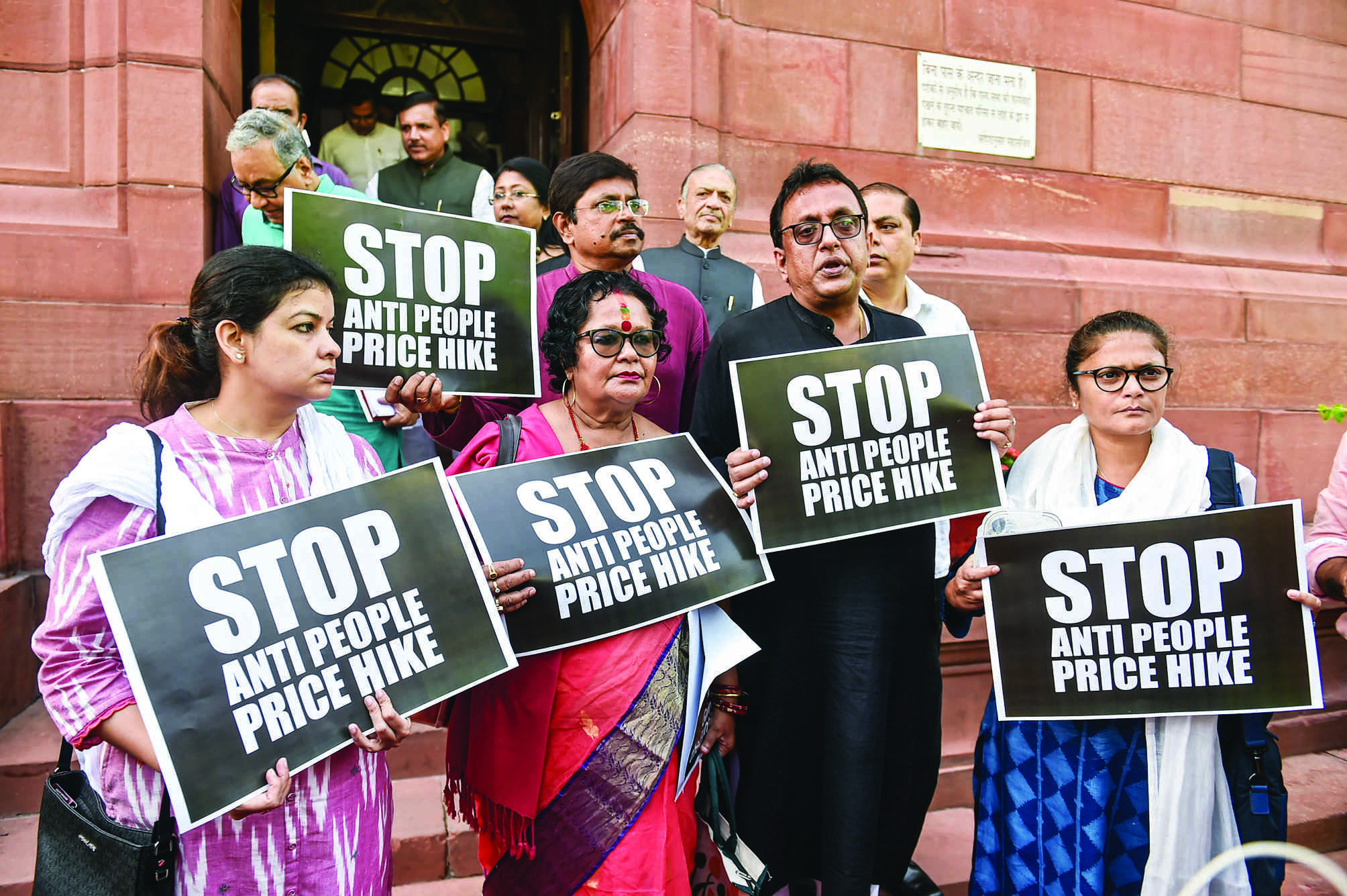Oppn protests rock RS, record 19 MPs suspended for unruly behaviour Oppn protests rock RS, record 19 MPs suspended for unruly behaviour