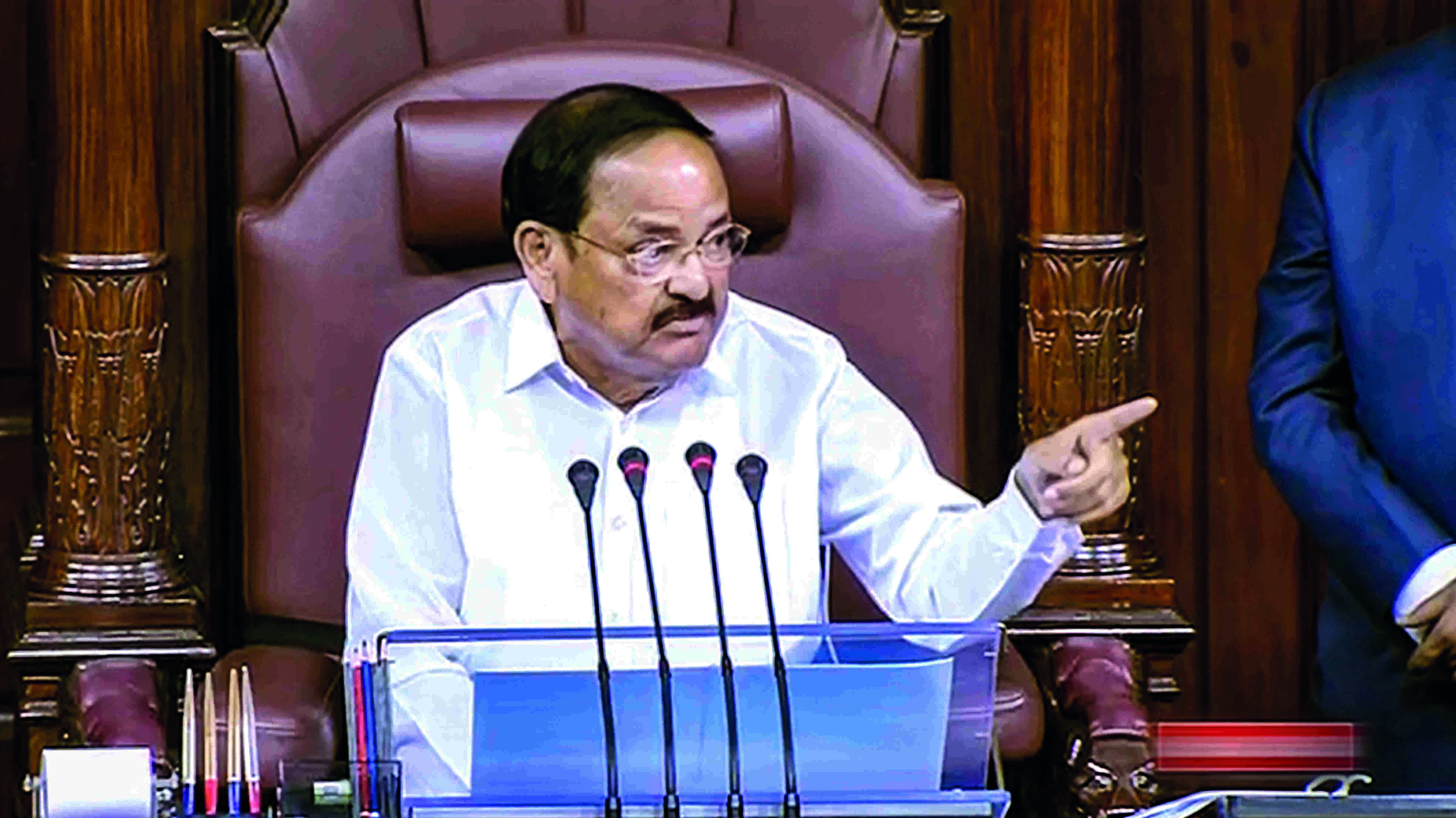 Chairman Naidu likely to allow discussion on price rise in Rajya Sabha next week Chairman Naidu likely to allow discussion on price rise in Rajya Sabha next week