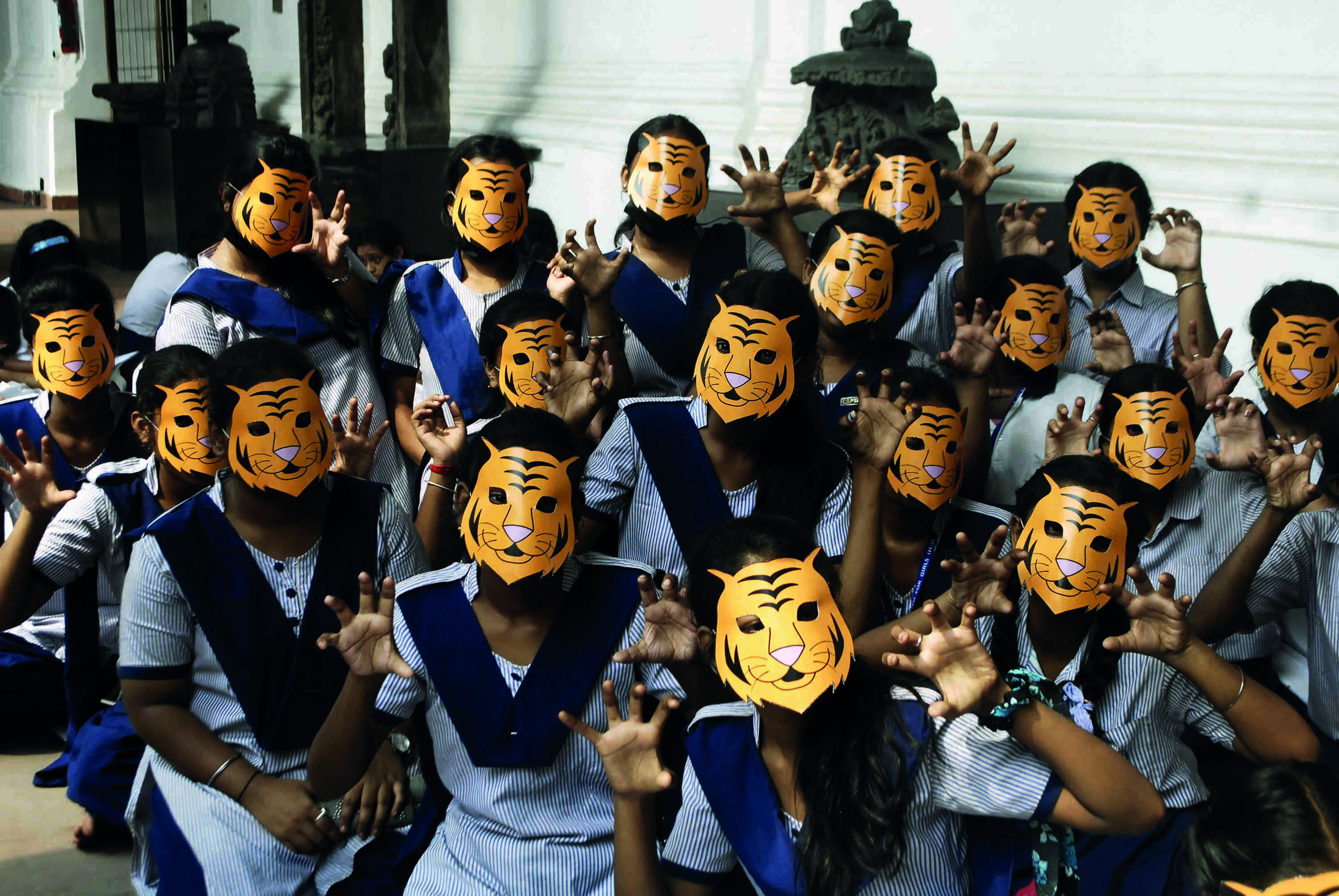 Foresters are working tirelessly to preserve and protect the big cat & secure its environs Foresters are working tirelessly to preserve and protect the big cat & secure its environs