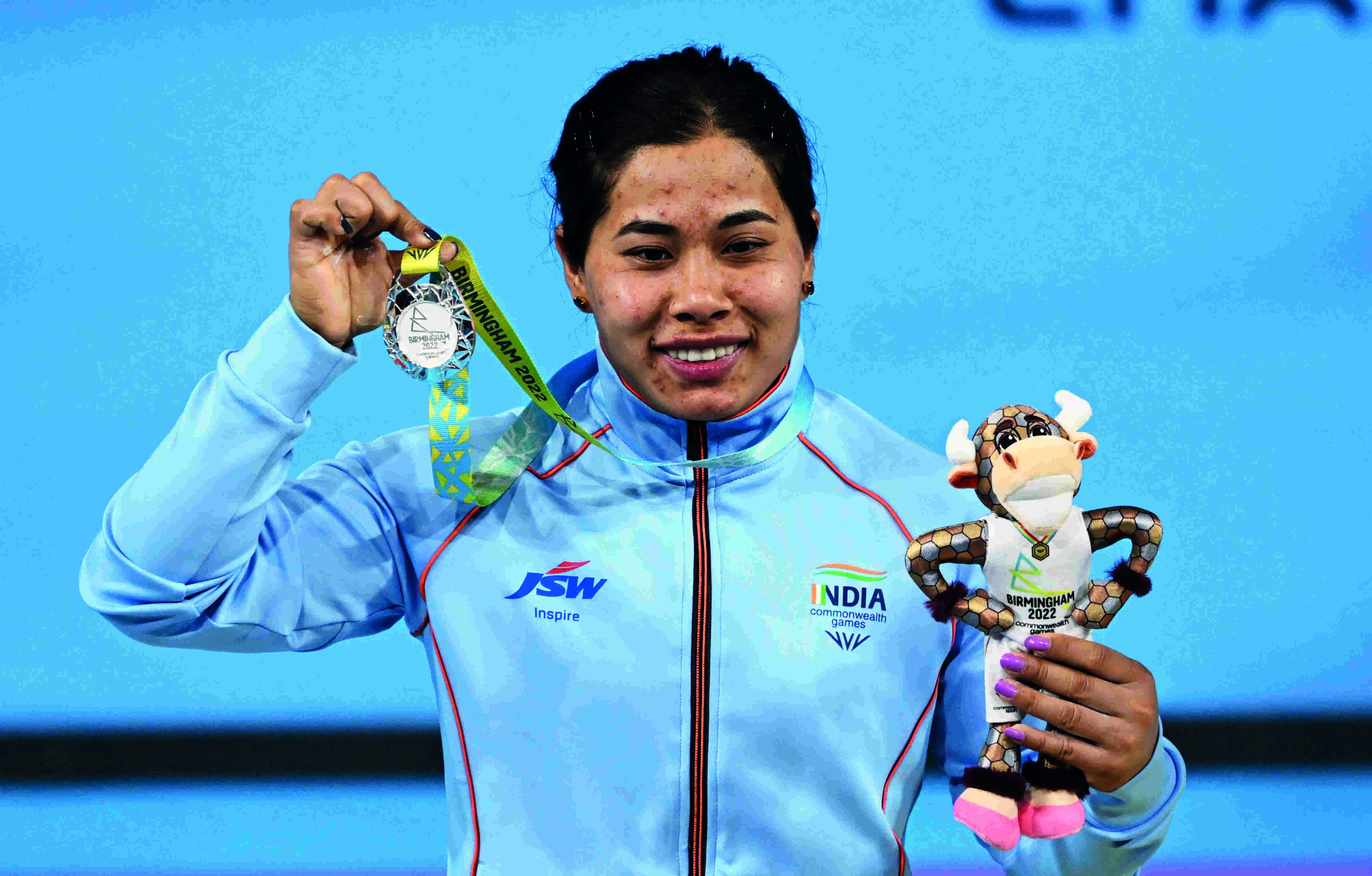 Medal rush continues as Bindyarani Devi clinches silver