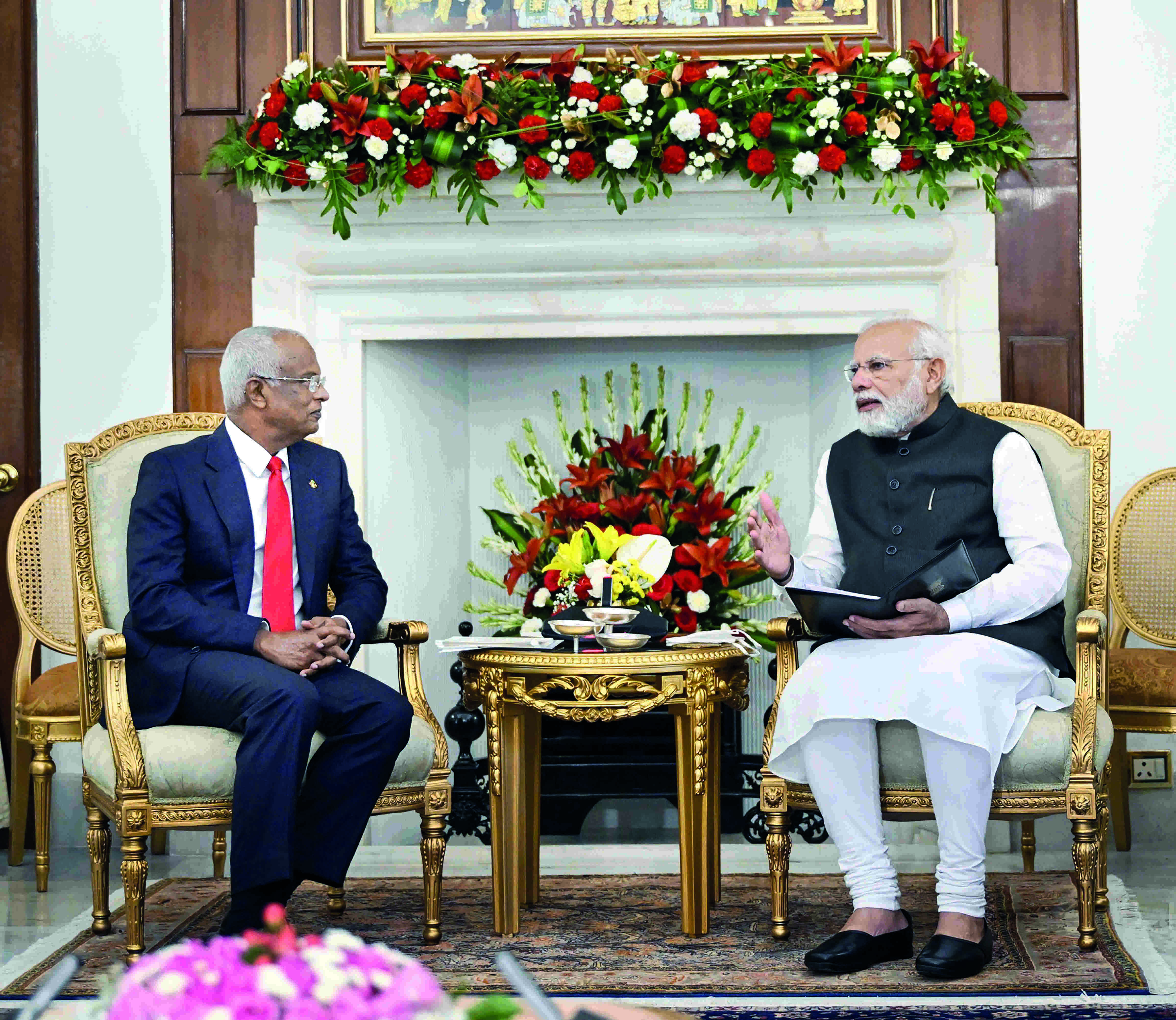 India & Maldives resolve to broad-base ties India & Maldives resolve to broad-base ties