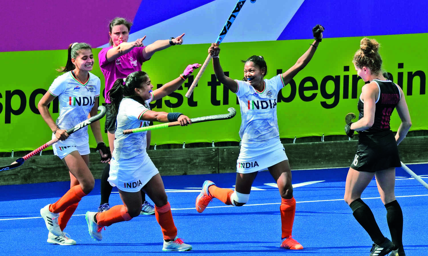 Indian women register 3-2 win over Canada, enter semi-finals