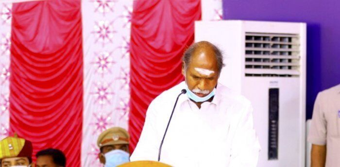 Pondy CM announces cash relief to flood-hit families in Yanam