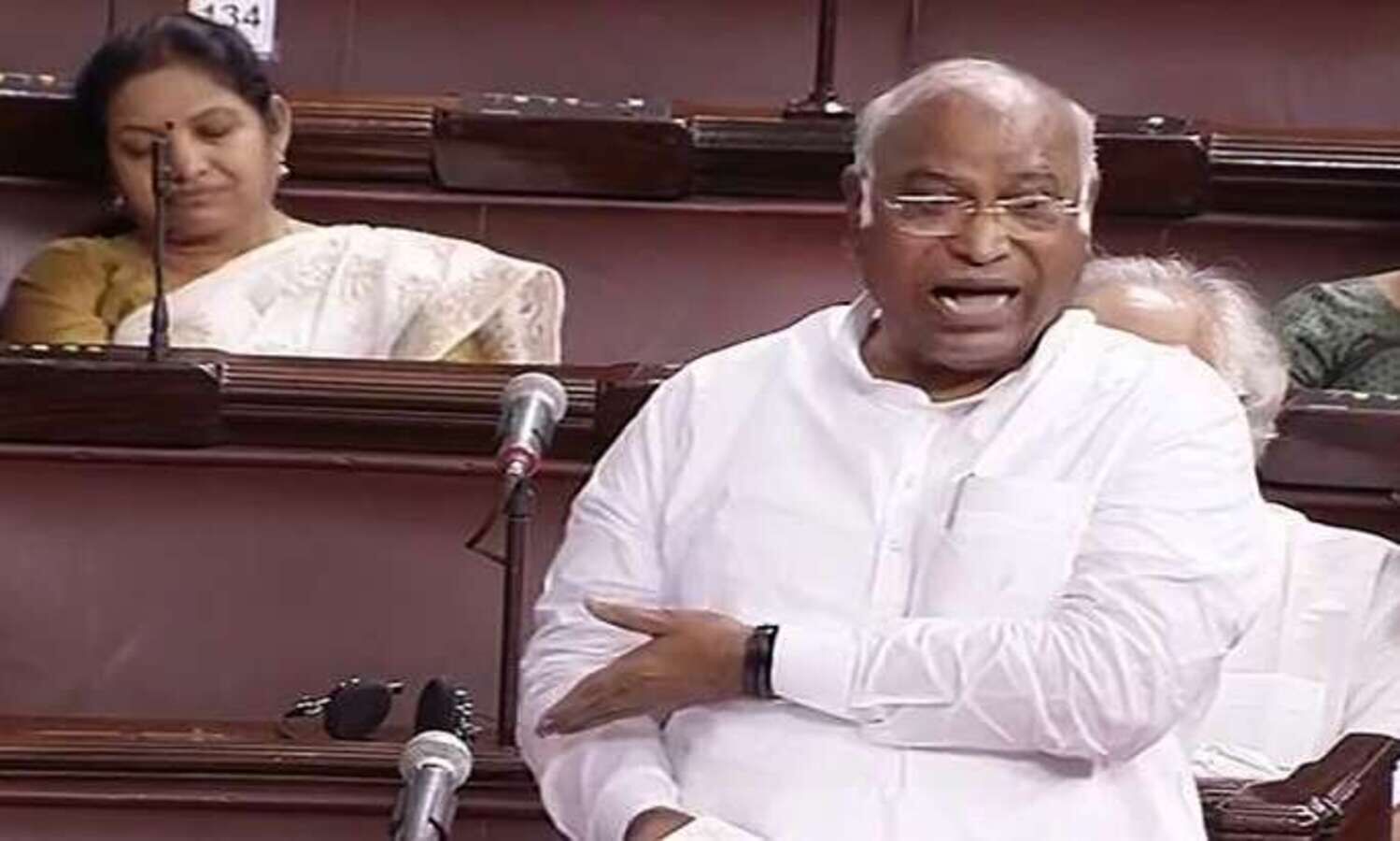 Kharge, Piyush Goyal spar in RS over ED summons to Congress leaders