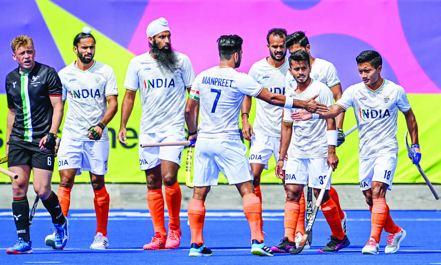 Harmanpreets hat-trick hands India 4-1 win over Wales, enter semi-finals