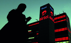 Bharti Airtel June quarter profit jumps multi-fold to `1,607 crore