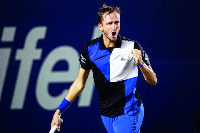 Medvedev set to defend title in Montreal