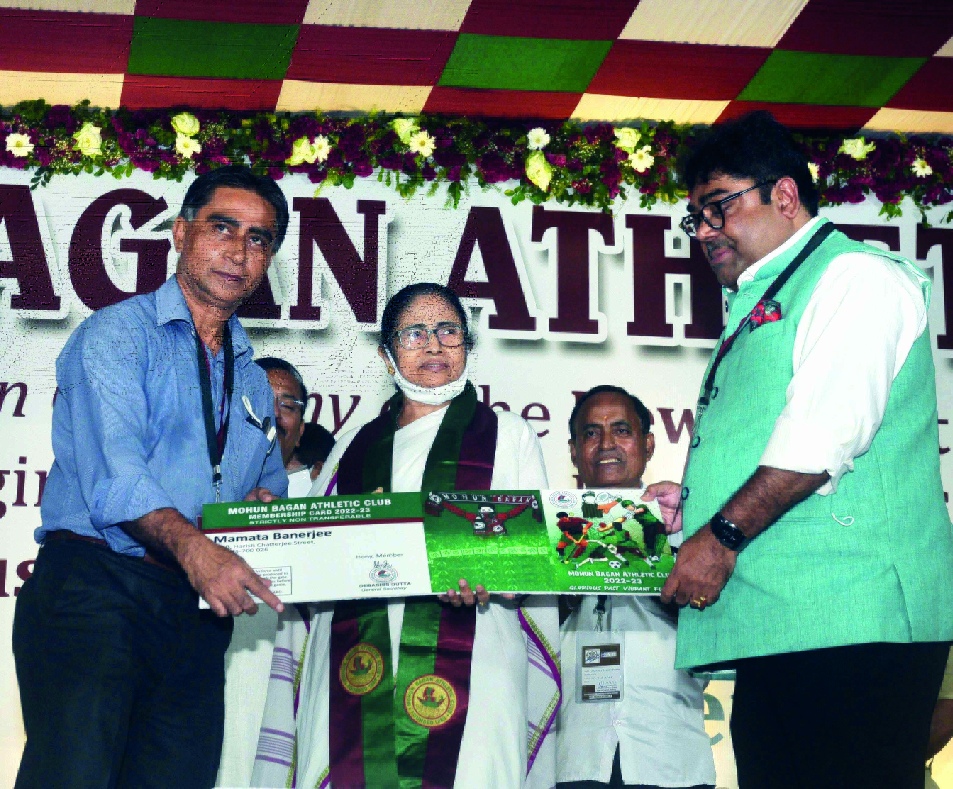 CM announces Rs 50L for dev of Mohun Bagan Athletic Club CM announces Rs 50L for dev of Mohun Bagan Athletic Club