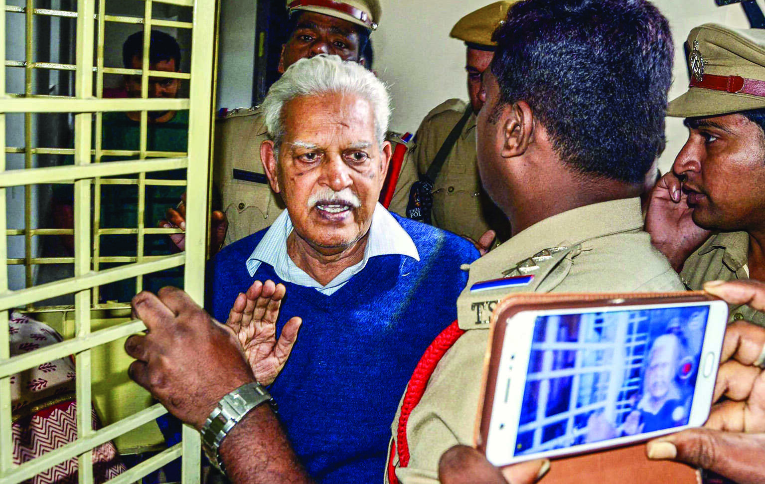 SC grants bail to Varavara Rao on medical grounds SC grants bail to Varavara Rao on medical grounds