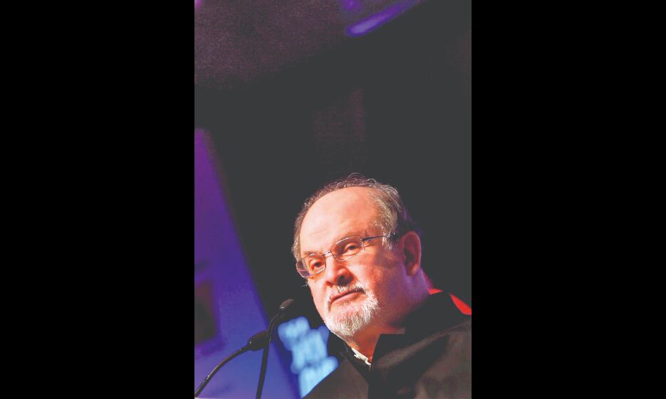 Author Salman Rushdie stabbed onstage in NY Author Salman Rushdie stabbed onstage in NY