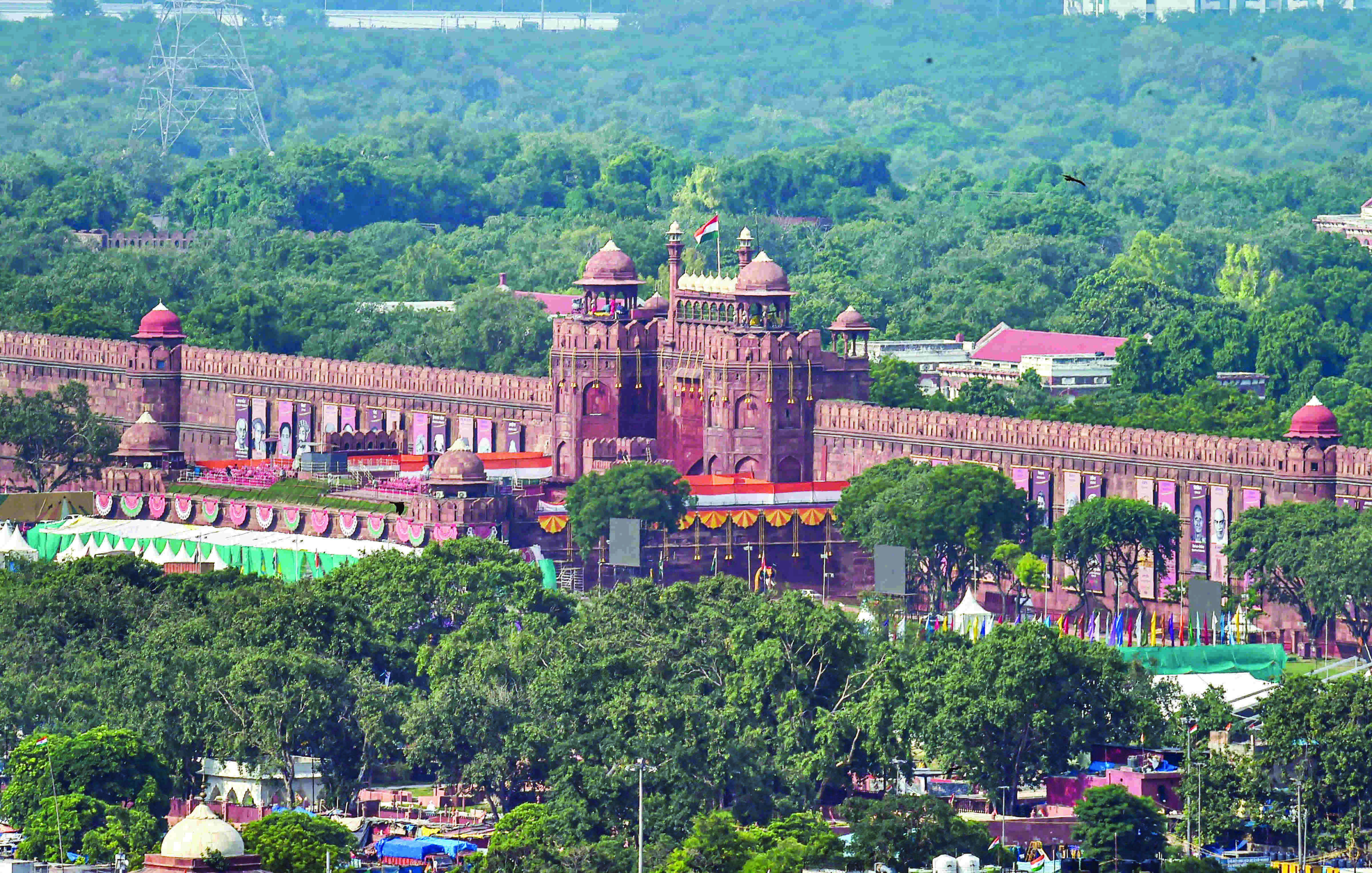 Independence Day celebrations: 7K invitees expected at Red Fort Independence Day celebrations: 7K invitees expected at Red Fort
