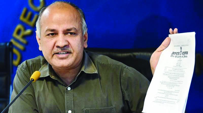 Stop talking here and there, answer why you ruined countrys economy for friends: Sisodia