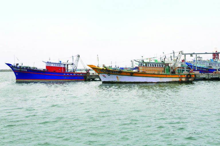 Fishing trawler capsizes, 18 missing Fishing trawler capsizes, 18 missing