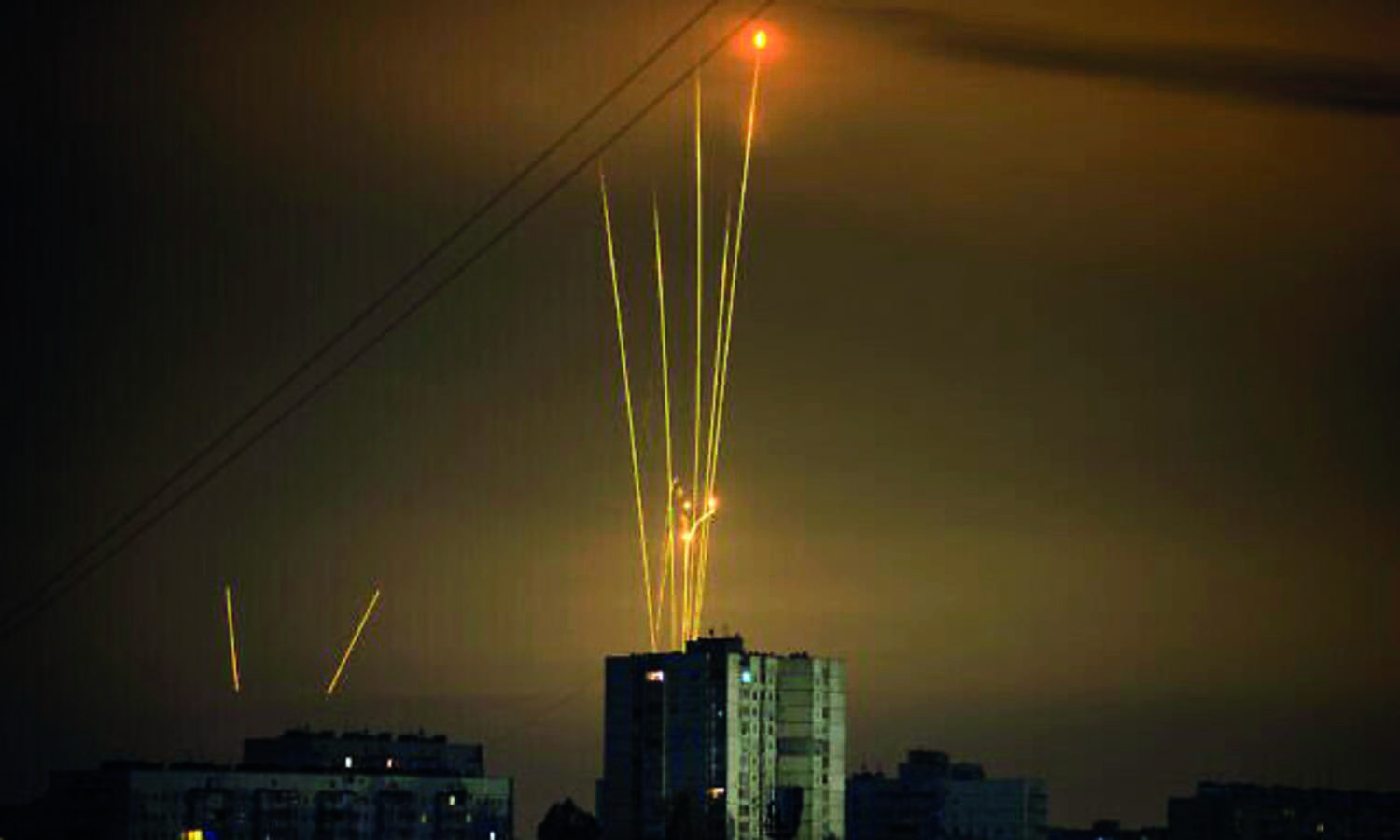Russians down Ukrainian drones in Crimea as war broadens