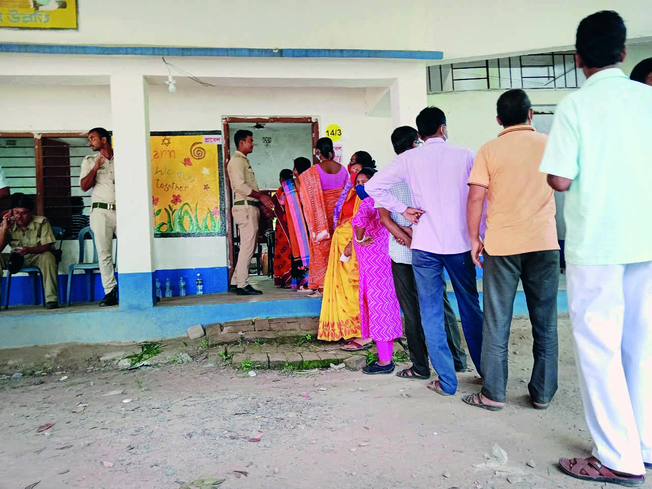 More than 82 per cent polling recorded in both wards