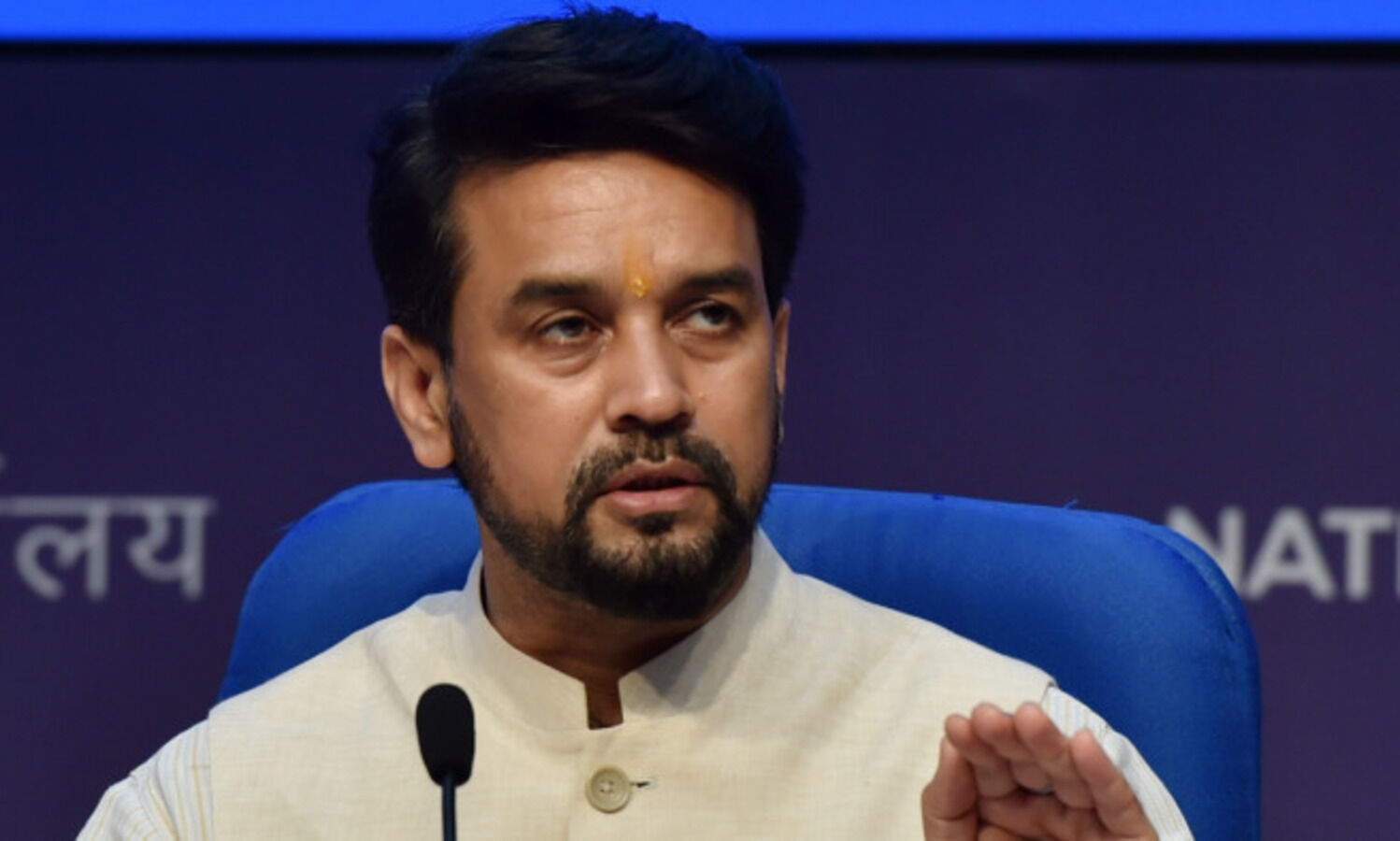 Kejriwal big liar, his ministers bigger liars, says Union minister Anurag Thakur