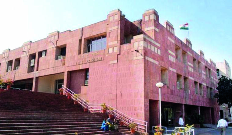 Security guards rough up JNU students: ABVP Security guards rough up JNU students: ABVP