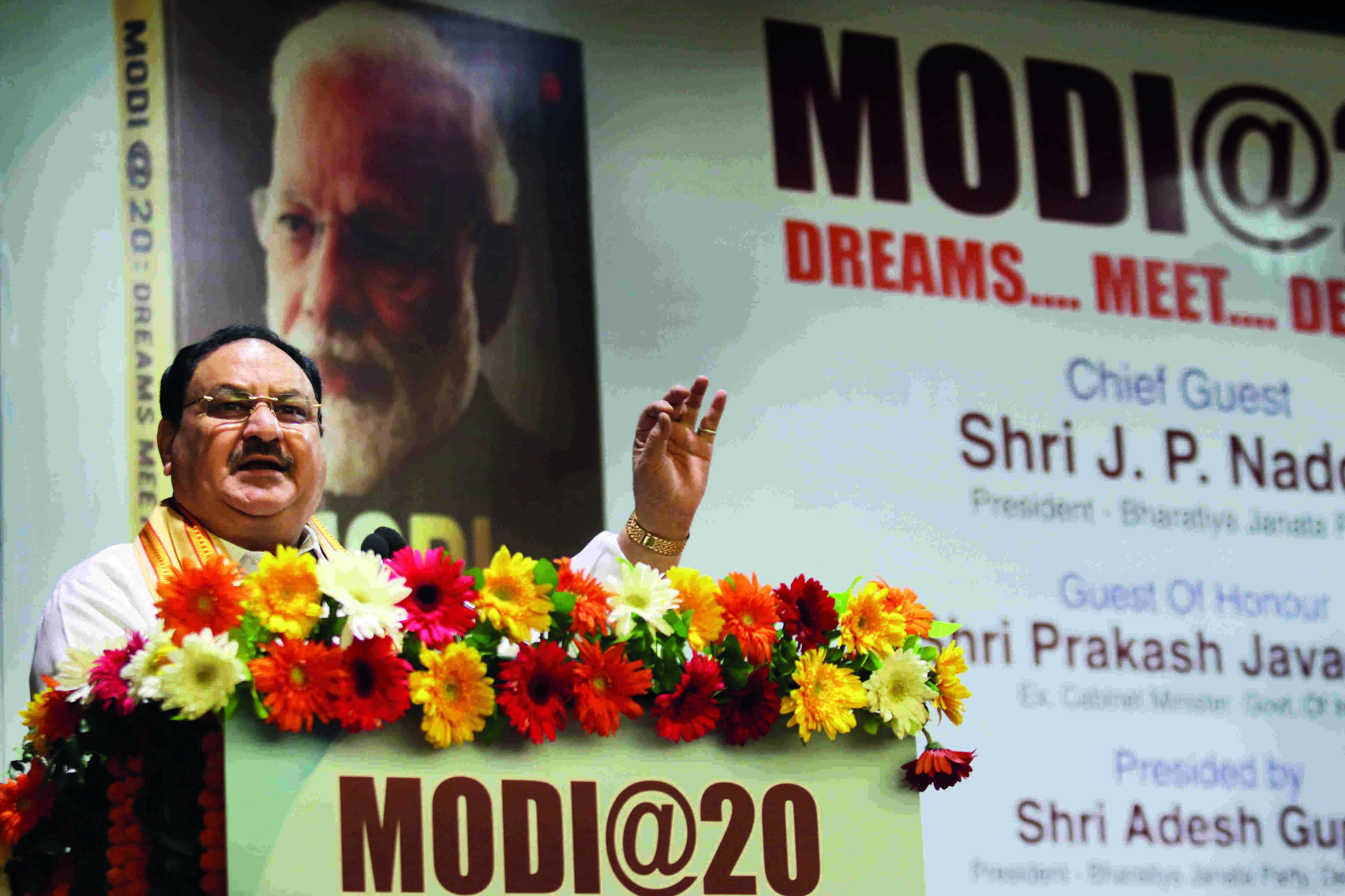 PM does not believe in distributing revdi but empowering people: Nadda