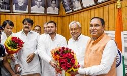 Nitish-led alliance wins trust vote after Oppn walks out Nitish-led alliance wins trust vote after Oppn walks out