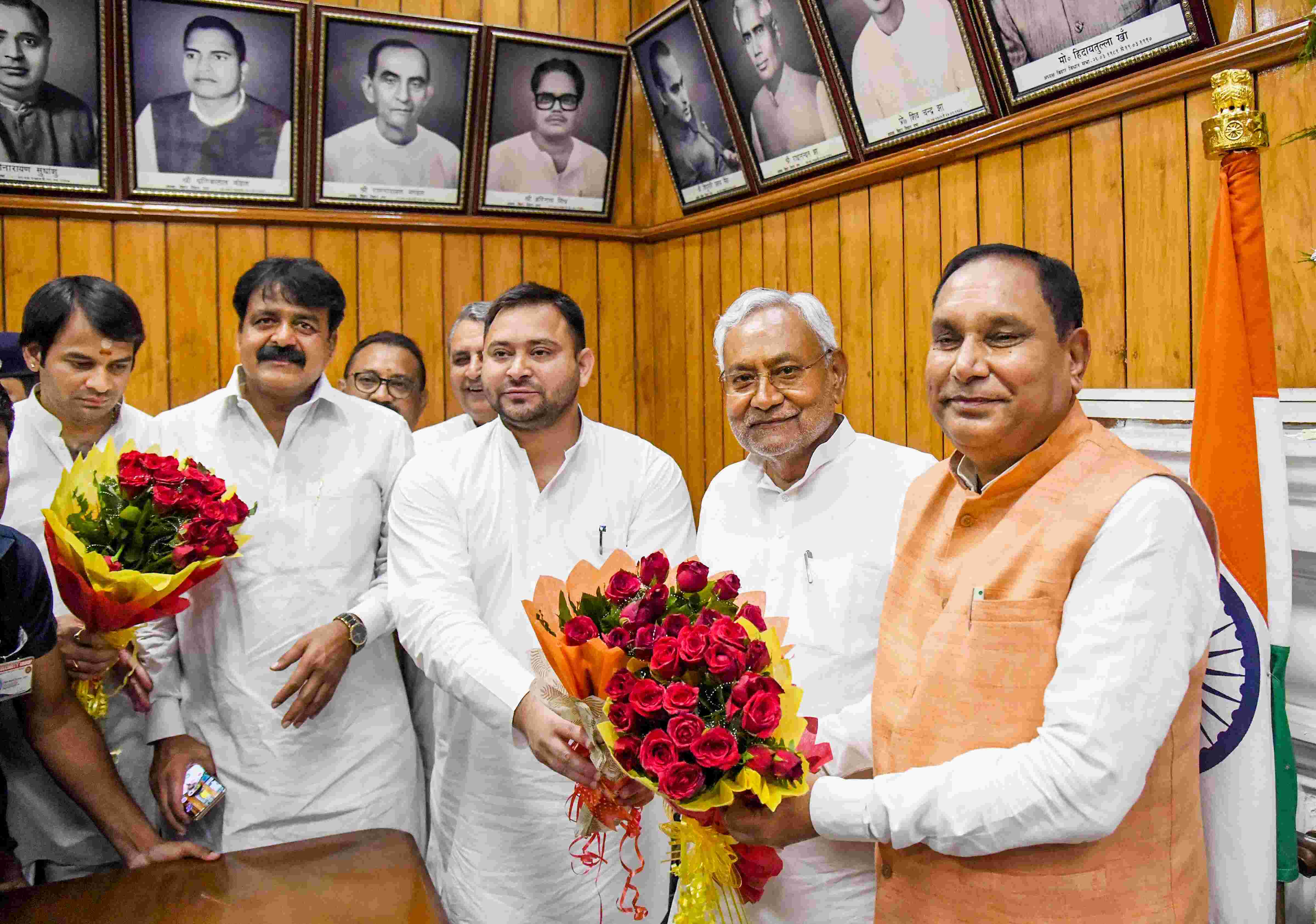 Nitish-led alliance wins trust vote after Oppn walks out