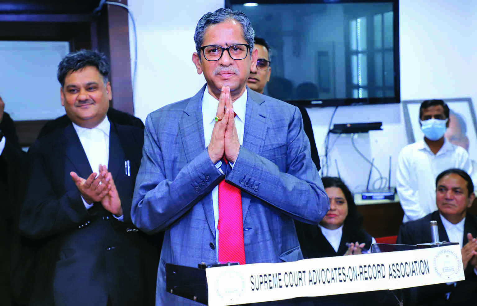 Pendency of cases huge challenge: CJI Pendency of cases huge challenge: CJI