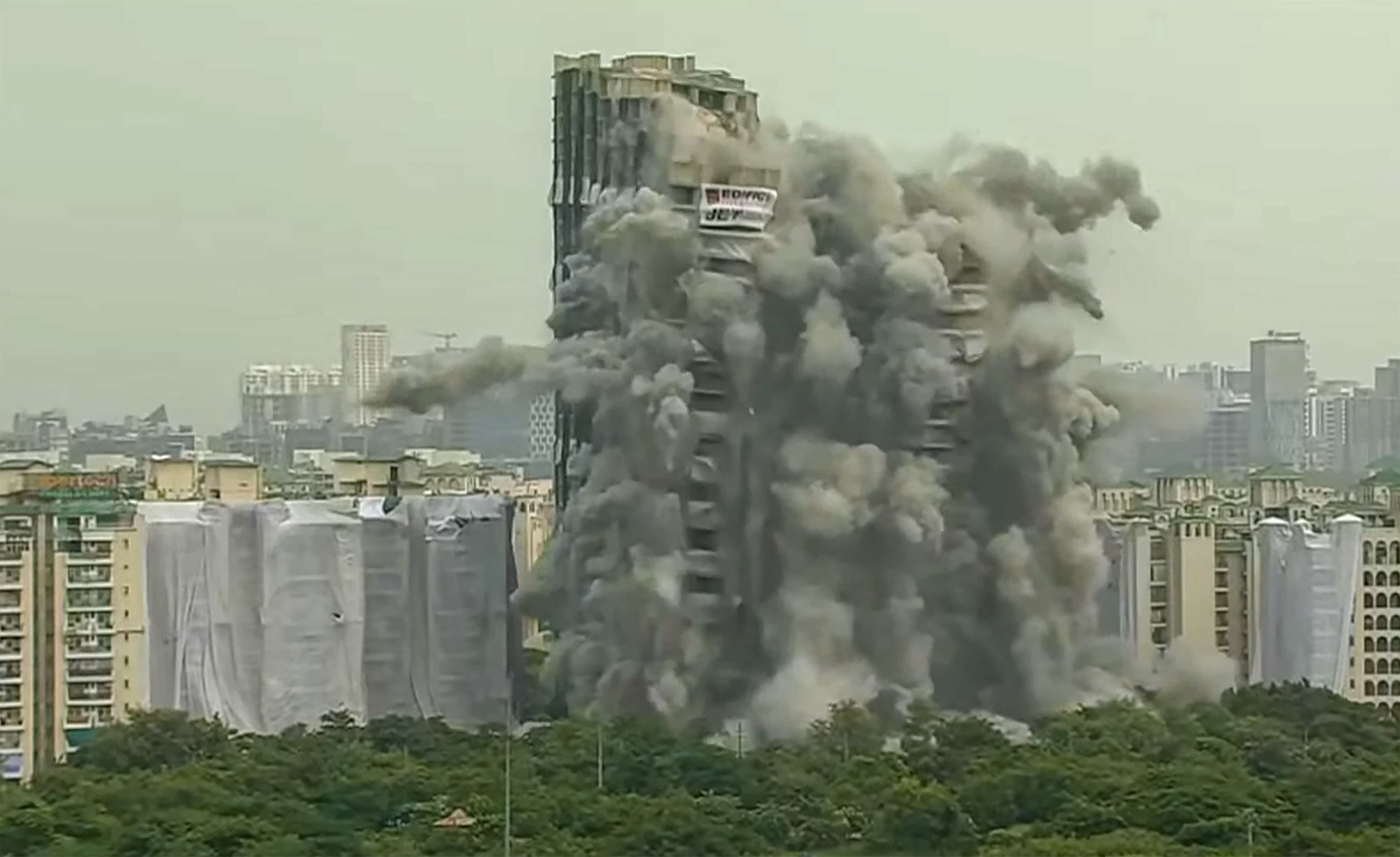 India has joined 100-metre building demolition club: Foreign brain behind success