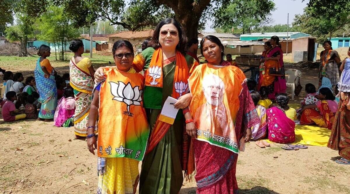 Jkhand police arrests BJPs Seema Patra for allegedly torturing tribal help Jkhand police arrests BJPs Seema Patra for allegedly torturing tribal help