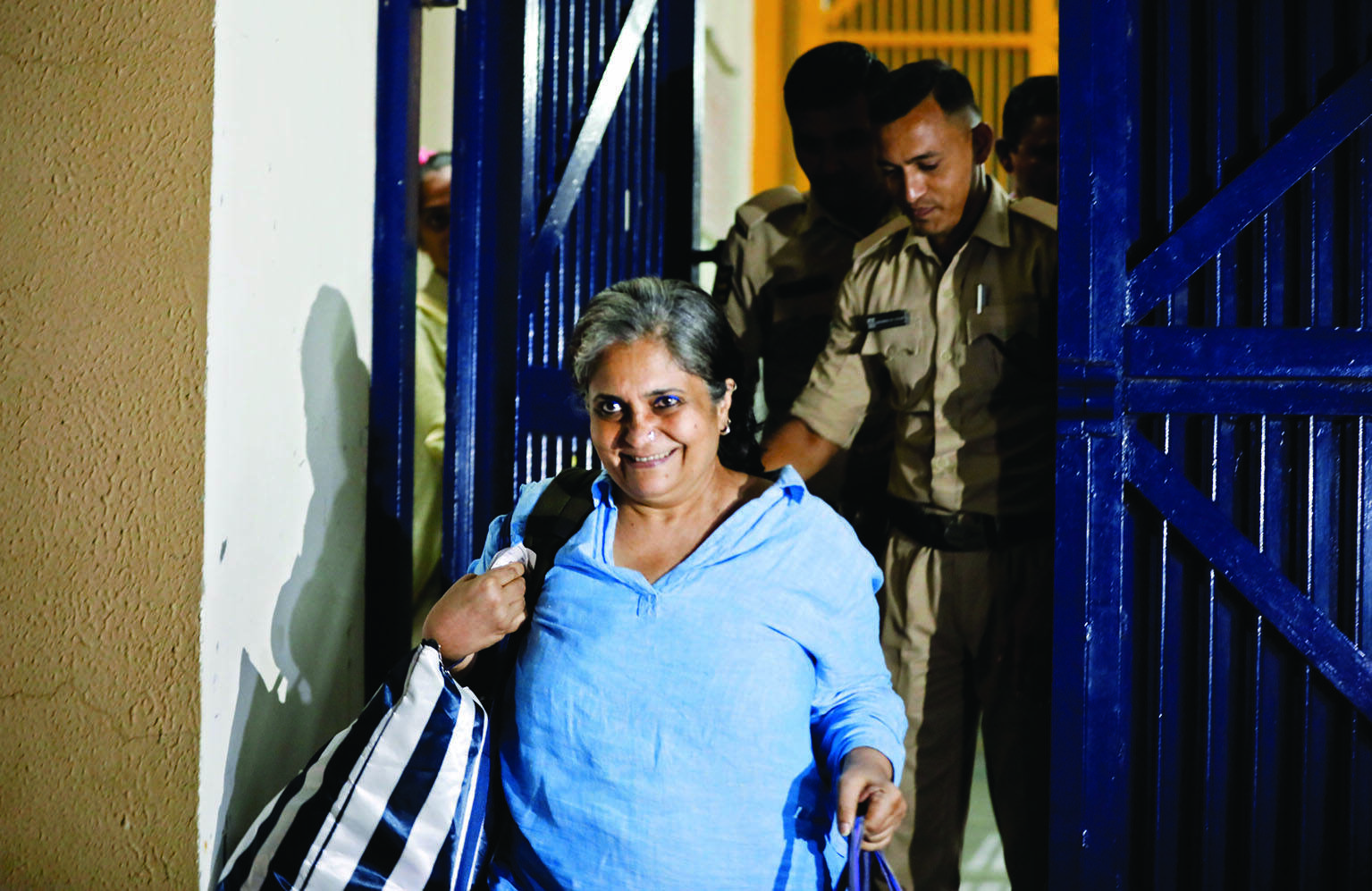 Teesta Setalvad walks out of jail more than 2 months after she was arrested Teesta Setalvad walks out of jail more than 2 months after she was arrested