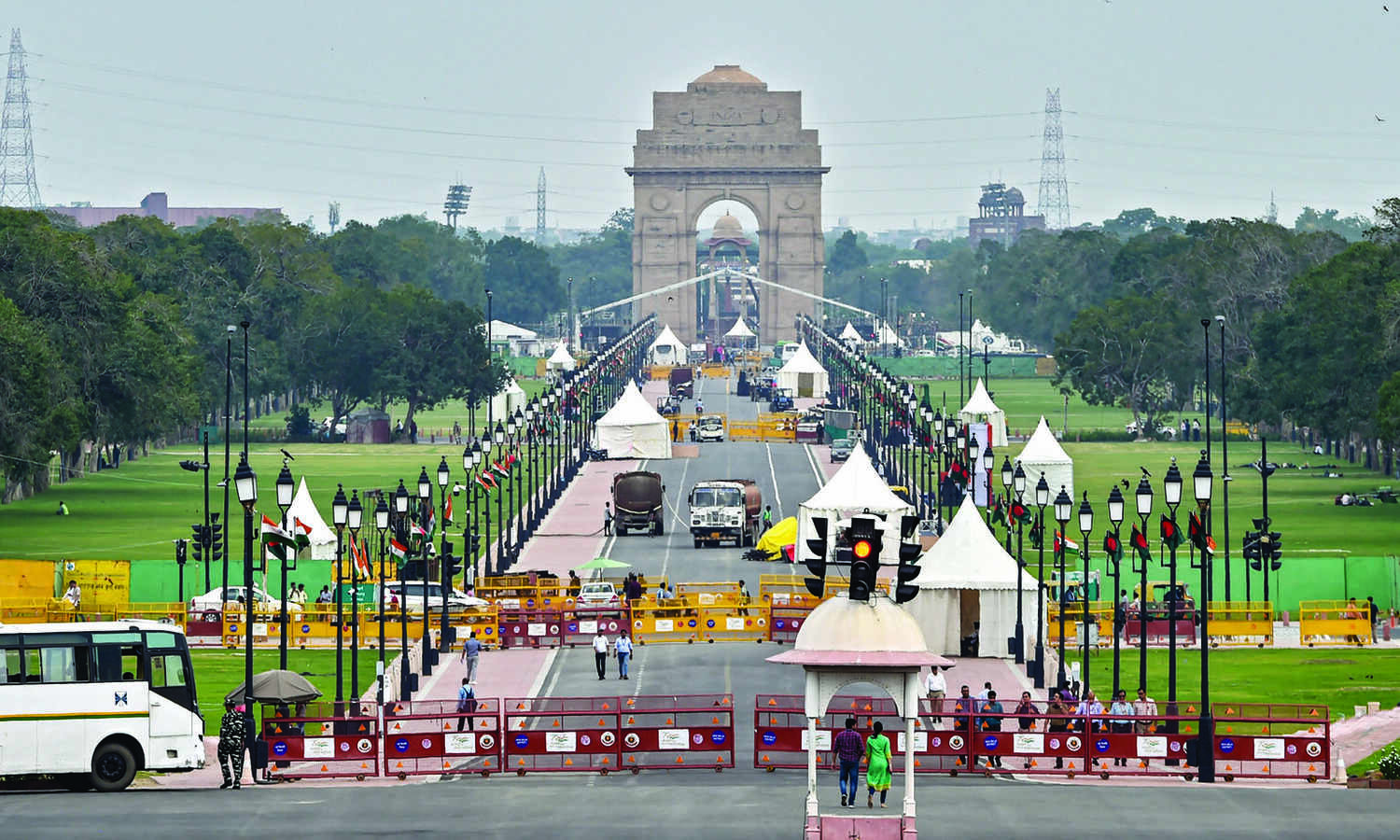 Traffic police issues advisory ahead of Central Vista inauguration