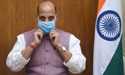 Mongolian President gifts horse to Defence Minister Rajnath Singh Mongolian President gifts horse to Defence Minister Rajnath Singh