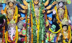 At Haripals Babur Bari, Puja begins only after familys eldest female gives nod