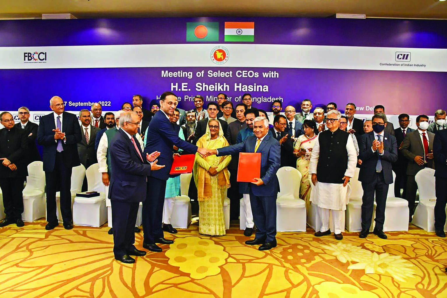 Bdesh PM Hasina asks Indian businesses to invest in country Bdesh PM Hasina asks Indian businesses to invest in country