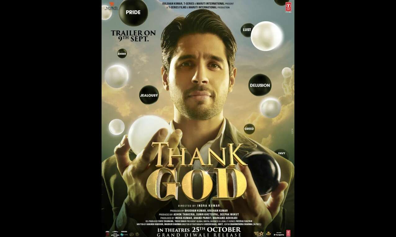 Thank God trailer - Chitragupt Ajay Devgn shows Sidharth Malhotra a mirror Thank God trailer - Chitragupt Ajay Devgn shows Sidharth Malhotra a mirror