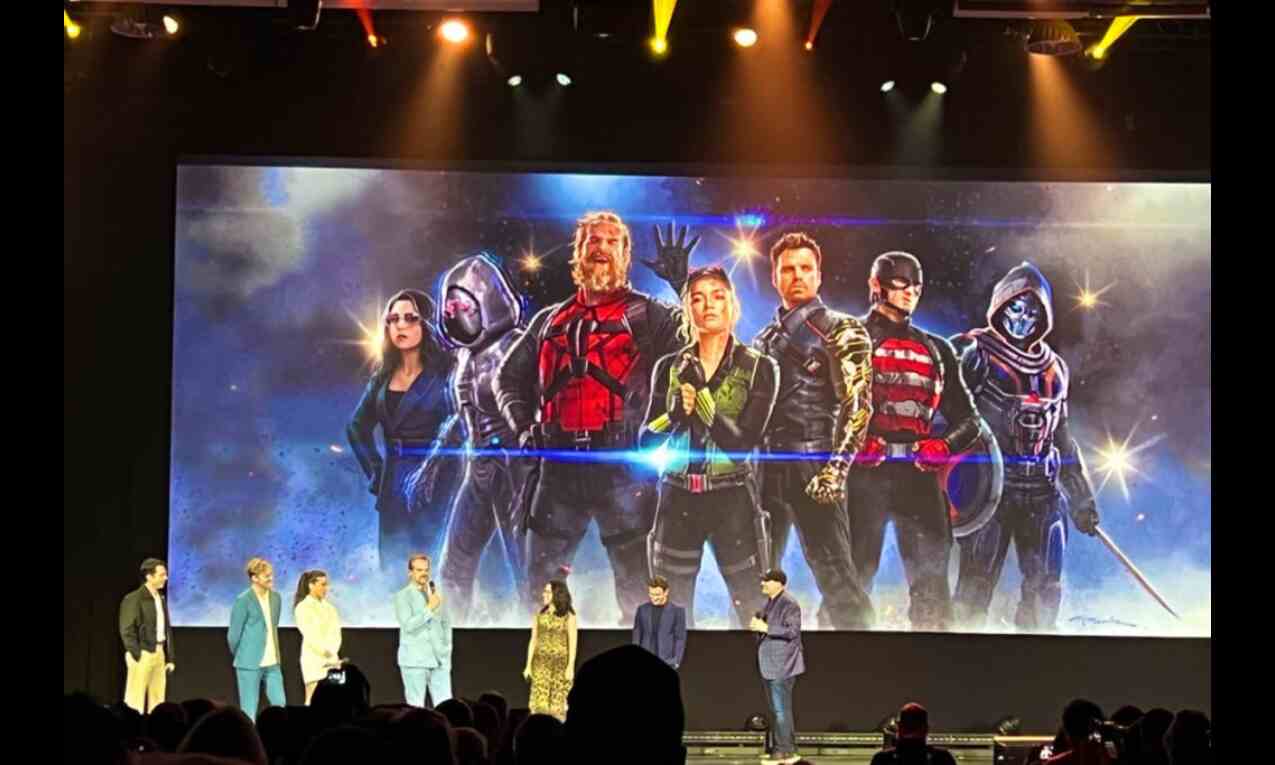 Marvel Studios Kevin Feige announces the cast of Thunderbolts Marvel Studios Kevin Feige announces the cast of Thunderbolts