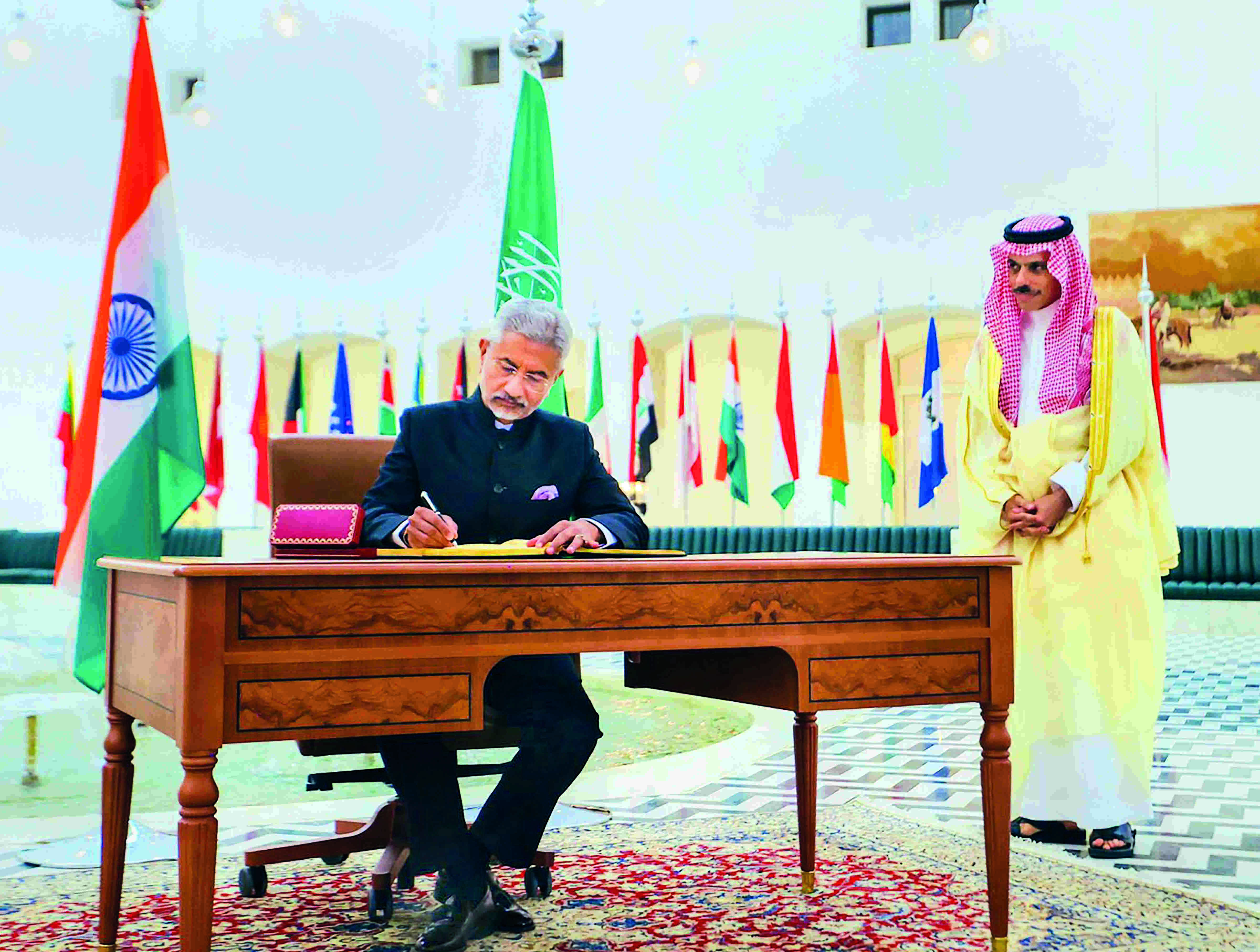 Jaishankar holds talks with his Saudi counterpart in Riyadh Jaishankar holds talks with his Saudi counterpart in Riyadh