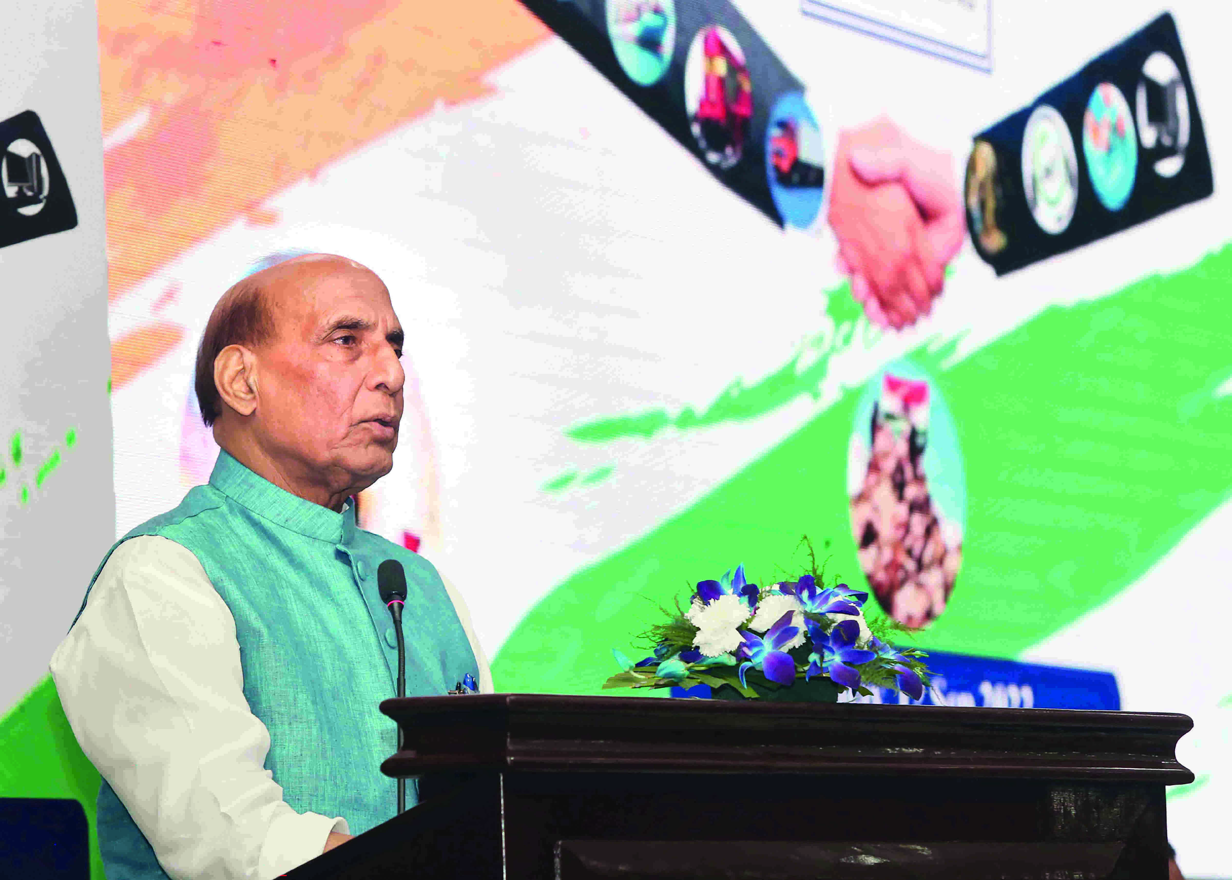 Rapidly moving towards jointness of 3 services: Rajnath Singh Rapidly moving towards jointness of 3 services: Rajnath Singh