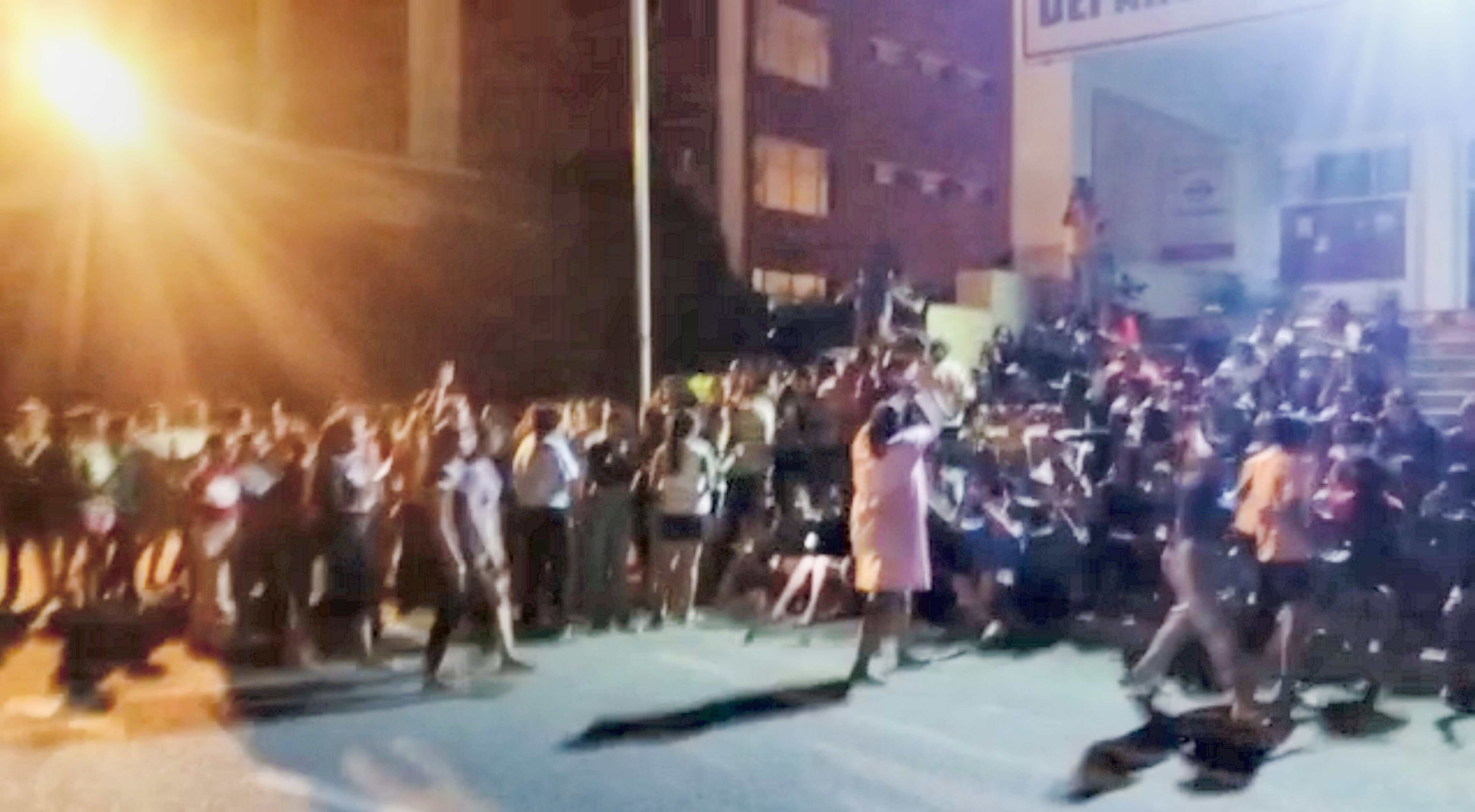 Protests at Chandigarh University over alleged objectionable videos of hostel students, one arrested Protests at Chandigarh University over alleged objectionable videos of hostel students, one arrested