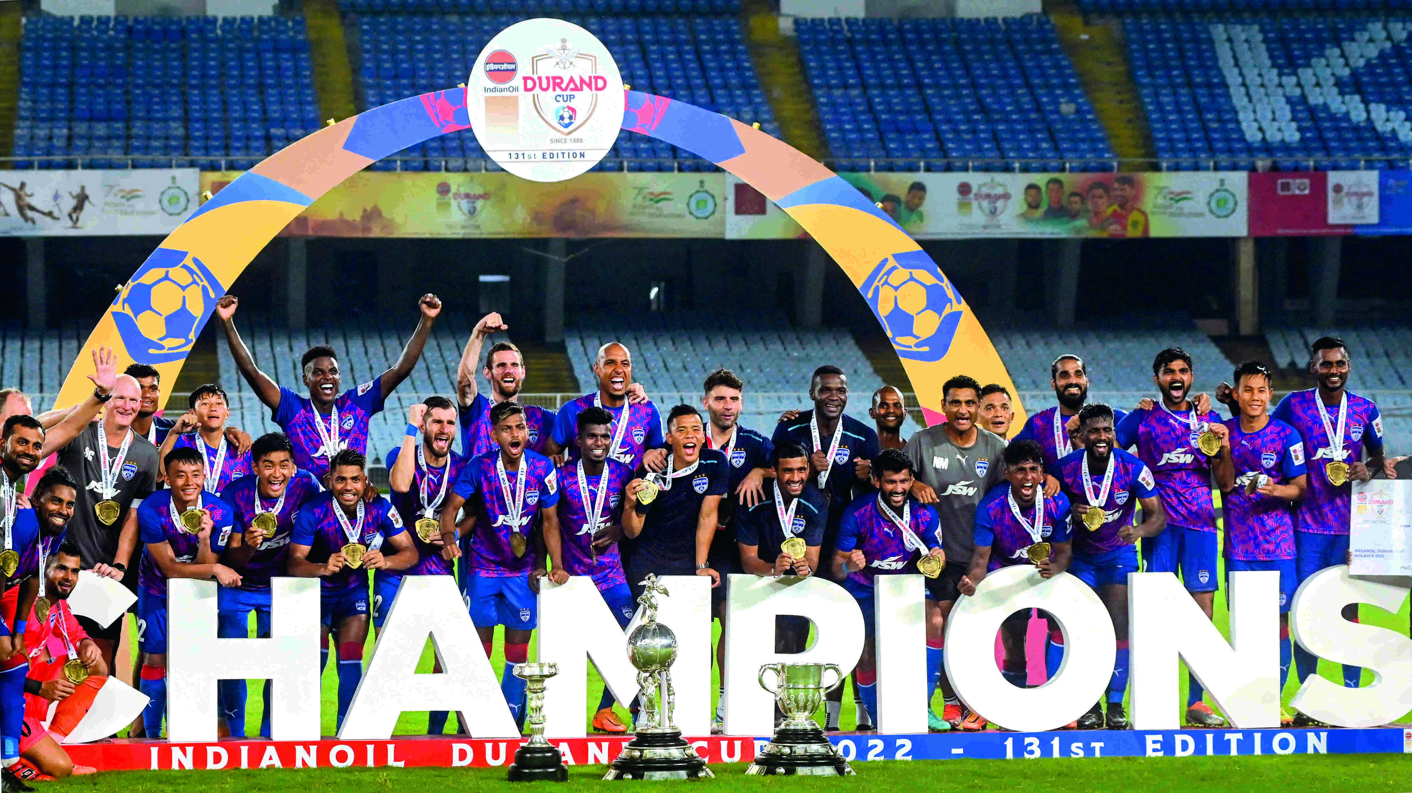 Bengaluru FC win maiden Durand Cup title, beat Mumbai City FC 3-1 in final Bengaluru FC win maiden Durand Cup title, beat Mumbai City FC 3-1 in final